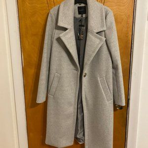 Brushed knit long coat  - Dynamite Clothing